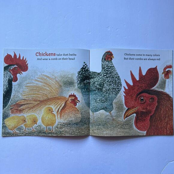 Set Of 2 Childrens Story Books Paperback My Farm Friends and Barnyard Hullabaloo - Picture 5 of 11